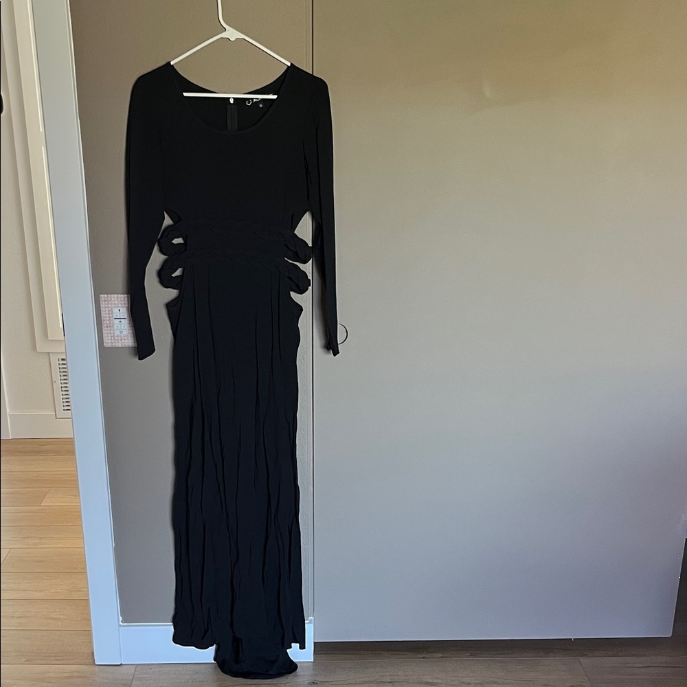 For Love And Lemons Black Long Sleeve Dress